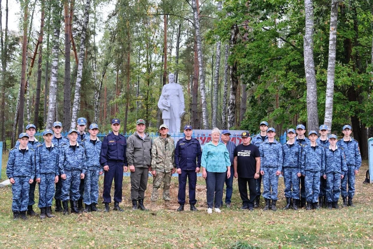 В Чаусском районе состоялась посадка саженцев