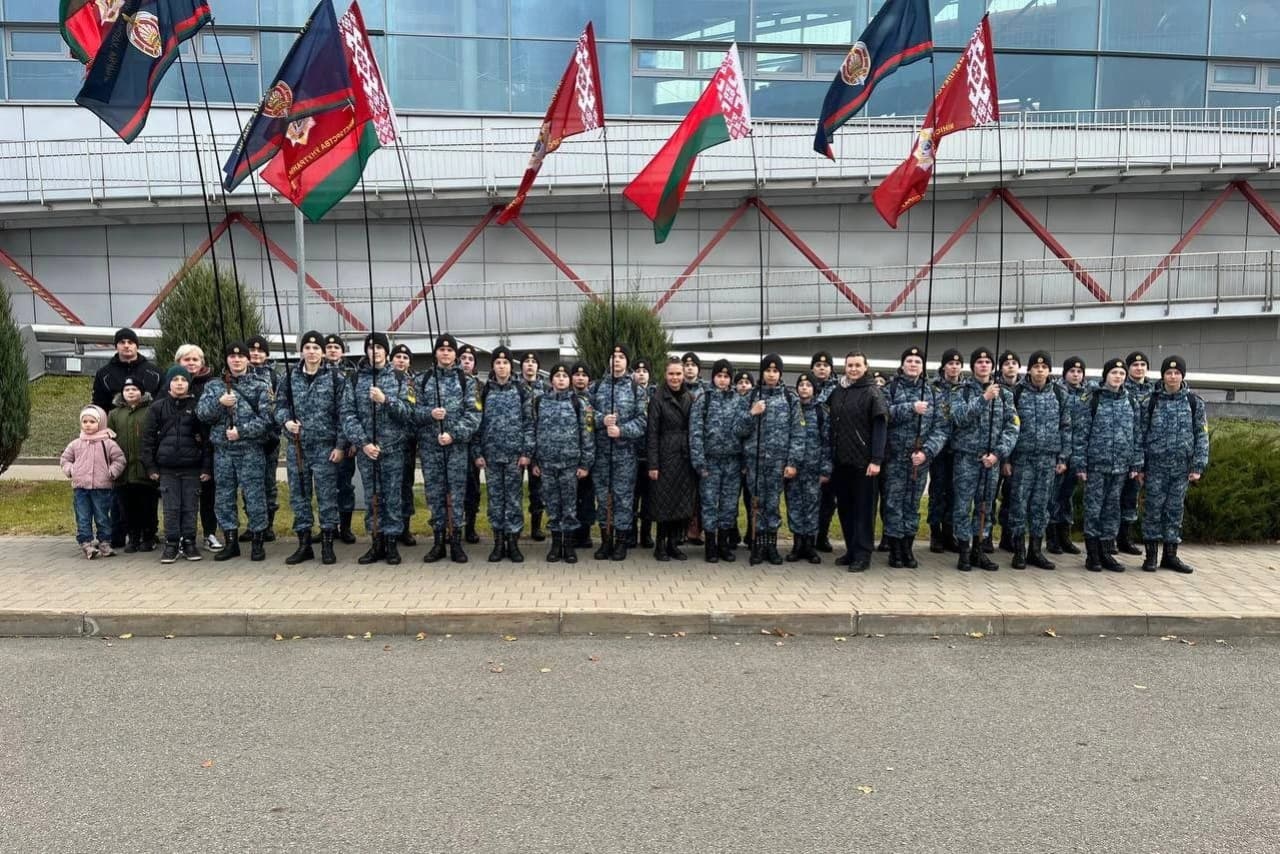 ФОТОФАКТ: воспитанники Могилевского лицея МВД приняли активное участие в республиканской акции МВД «За безопасность вместе!», приуроченной ко Дню отца