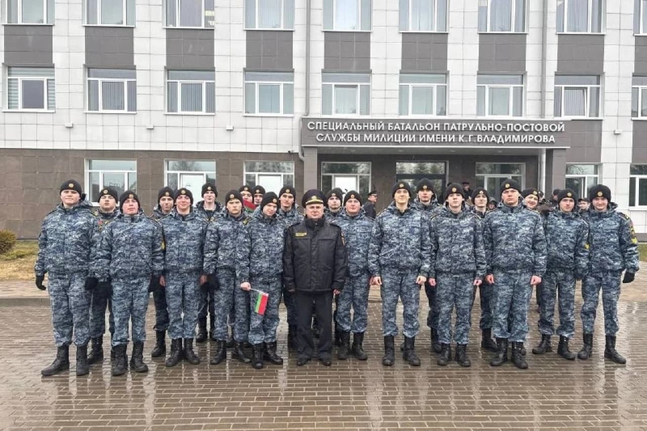 ФОТОФАКТ: Могилевский лицей МВД представил профориентационную площадку на Дне открытых дверей УВД Могилевского облисполкома