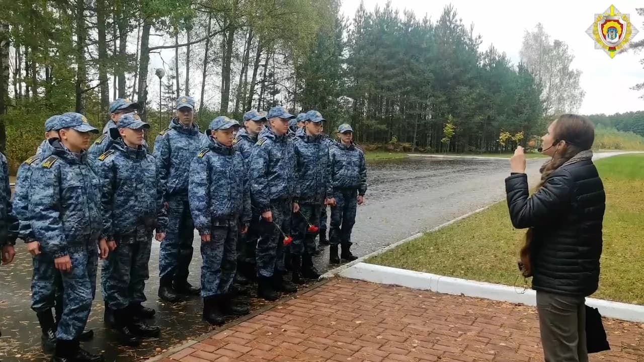 videoframe_5887.png ВИДЕОФАКТ: смотрите, как лицеисты прошли маршрутами партизанской славы